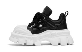 VINYVIOLA Height Increasing Low top Chunky Sneakers Women's