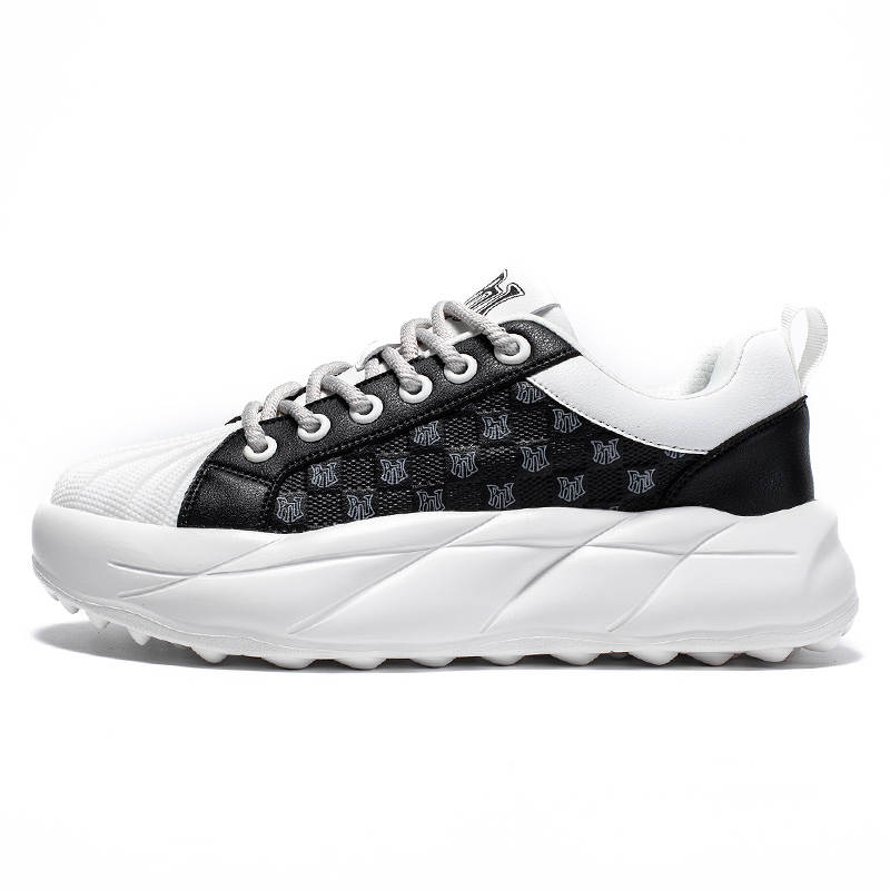 Pnj Pnj Microfiber Leather Low top Casual Shoes Unisex