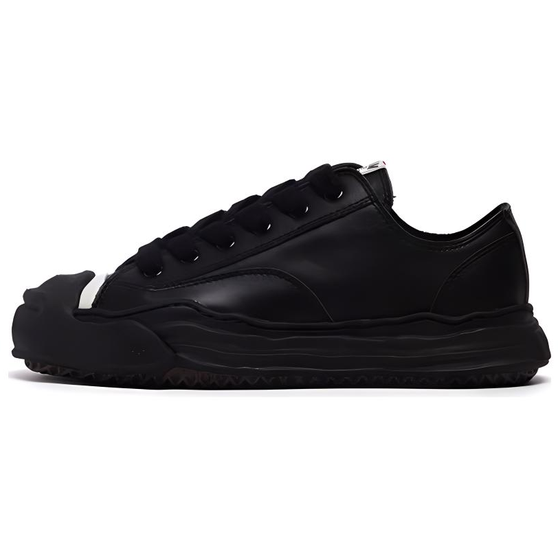 MIHARA YASUHIRO Hank Cow Leather Low top Casual Shoes Unisex