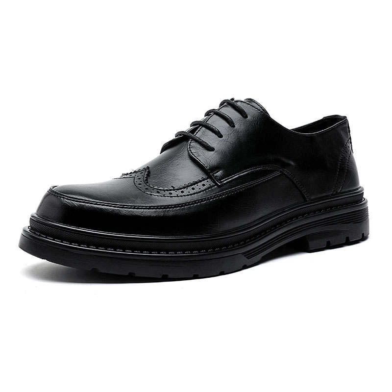 KAQIAODI Casual Leather Shoes Men's Low Top