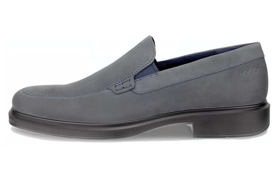 Ecco Ecco Leather Men's Casual Shoes Men's Gray