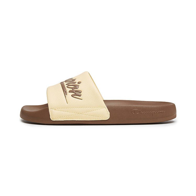 Champion Slide Slippers Unisex Washed Amber/Cocoa Mocha