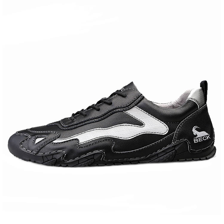 BECK Cow Leather Slip Resistant Abrasion Resistant Low top Casual Shoes Men's