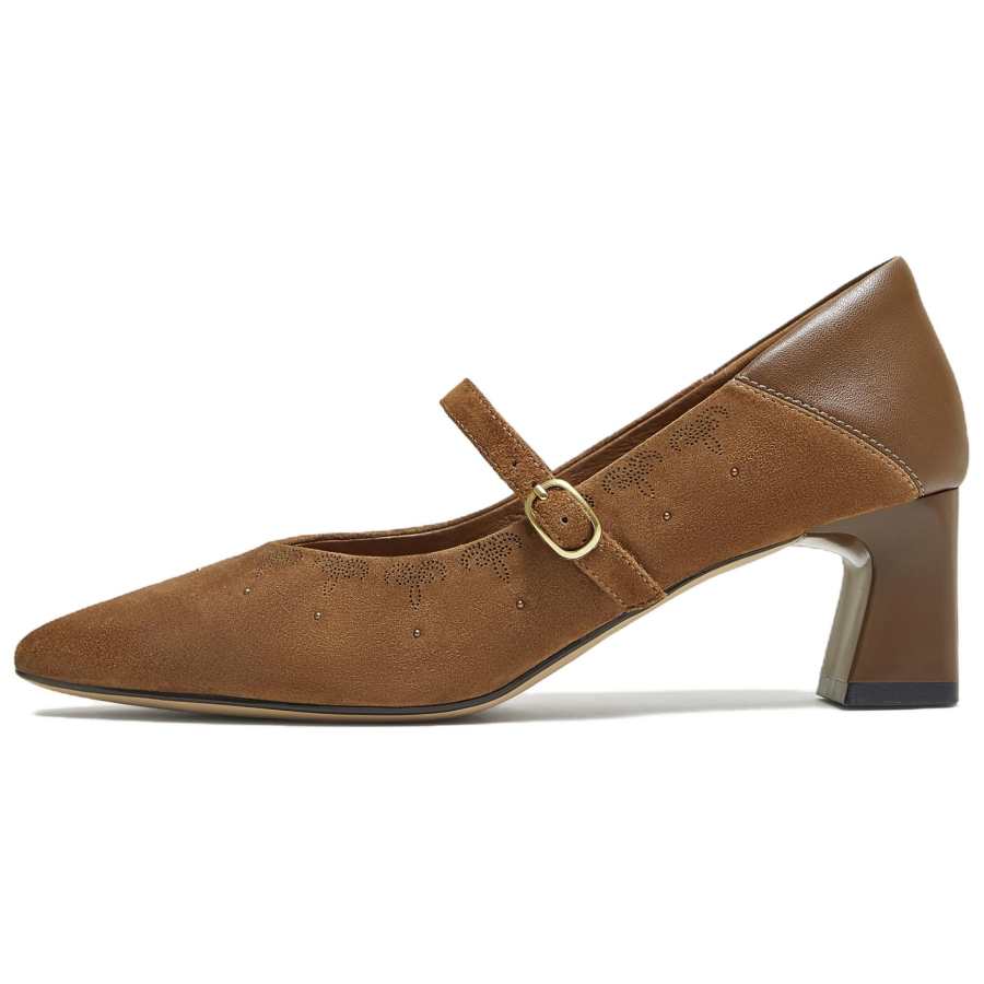 Tata Chunky Heel Mary Jane Shoes Women's