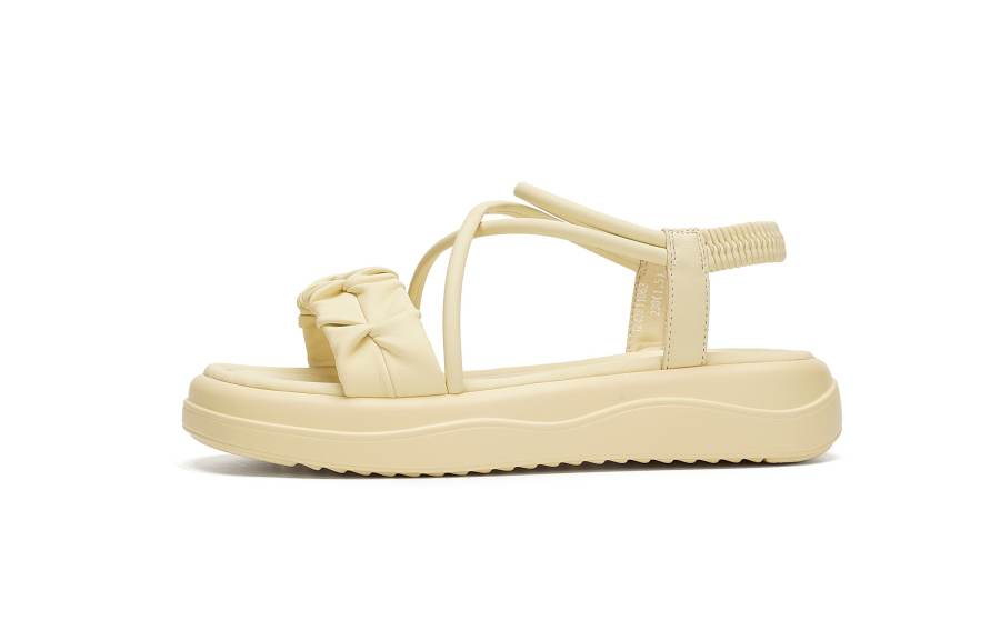 AOKANG AOKANG One Strap Sandals Women's Yellow