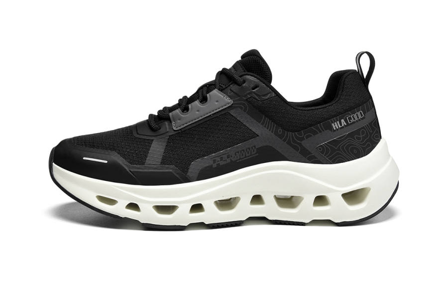 HLA Trendy Height Increasing Breathable Mesh Athletic Shoes Wear-Resistant Platform Casual Shoes Chunky Sneakers Men's