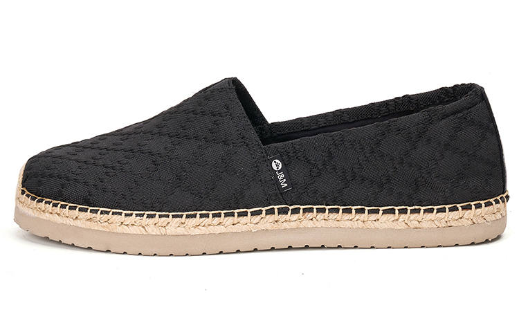 Joy&Mario Men's Casual Shoes Men's Low Top Black/Black White