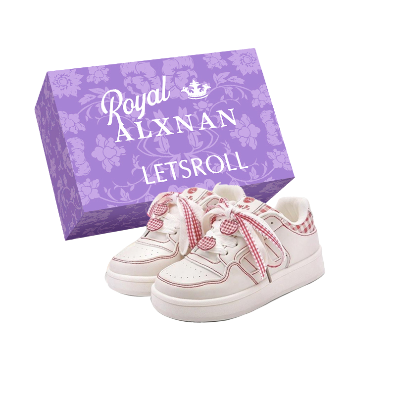Alxnan Low top Skateboard Shoes Women's Box