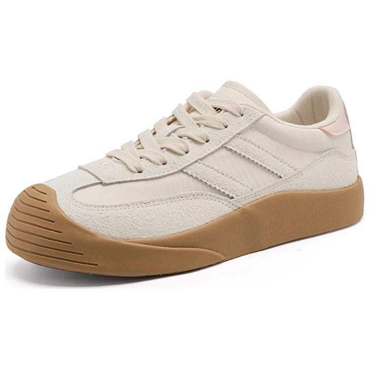 AGSDON Textile, Artificial Leather Low top Skateboard Shoes Women's