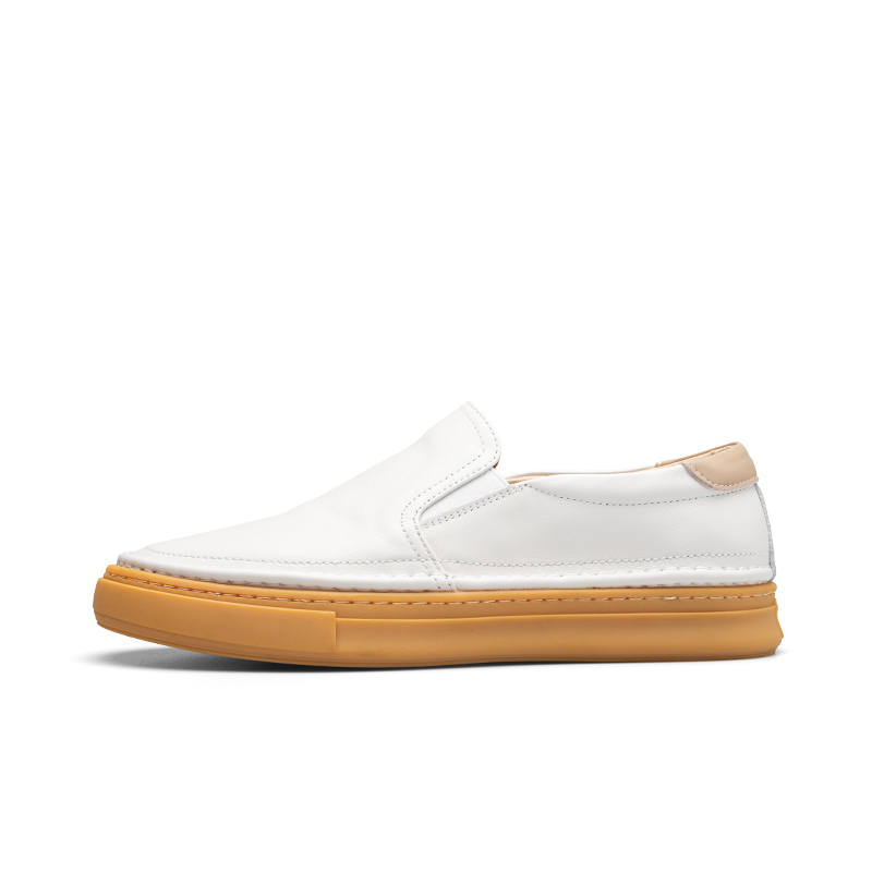 PARDASAUL Men's Casual Shoes Men's Low Top Black/White/Brown