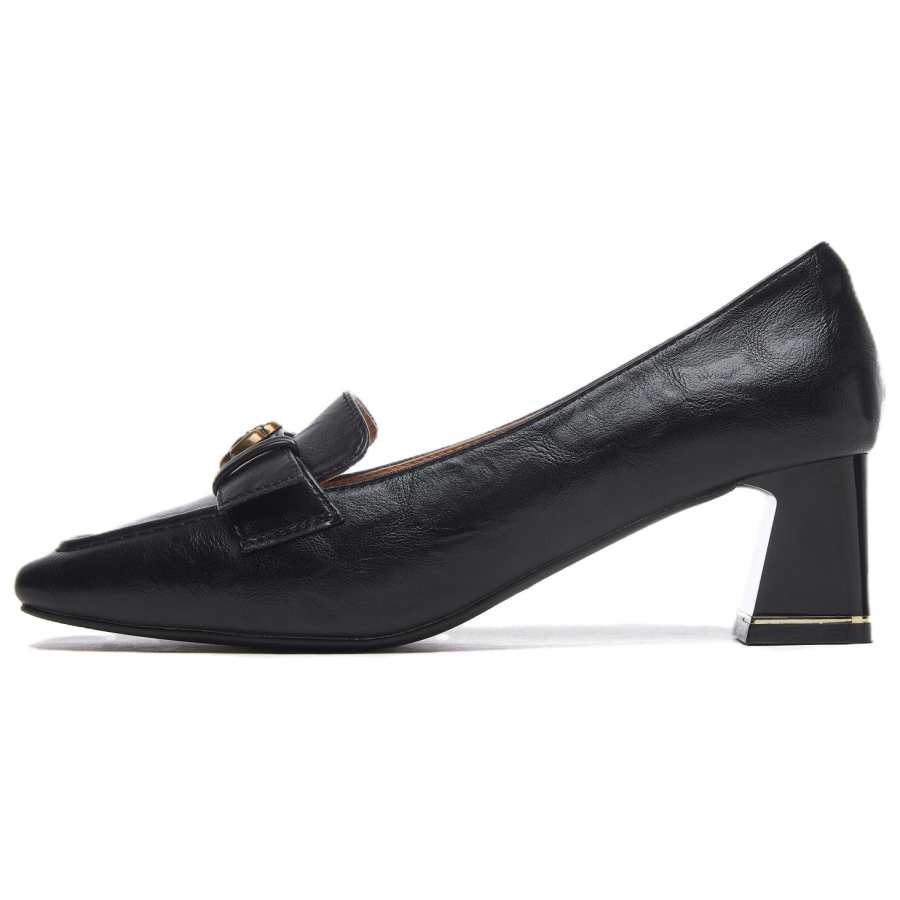 ZGR Camellia Chunky Heel High Heels Women's