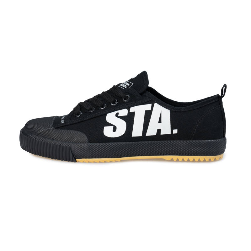STA STA Low top Canvas Shoes Unisex Solid Color