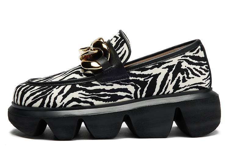 Joy&Mario Loafers Women's Zebra Print