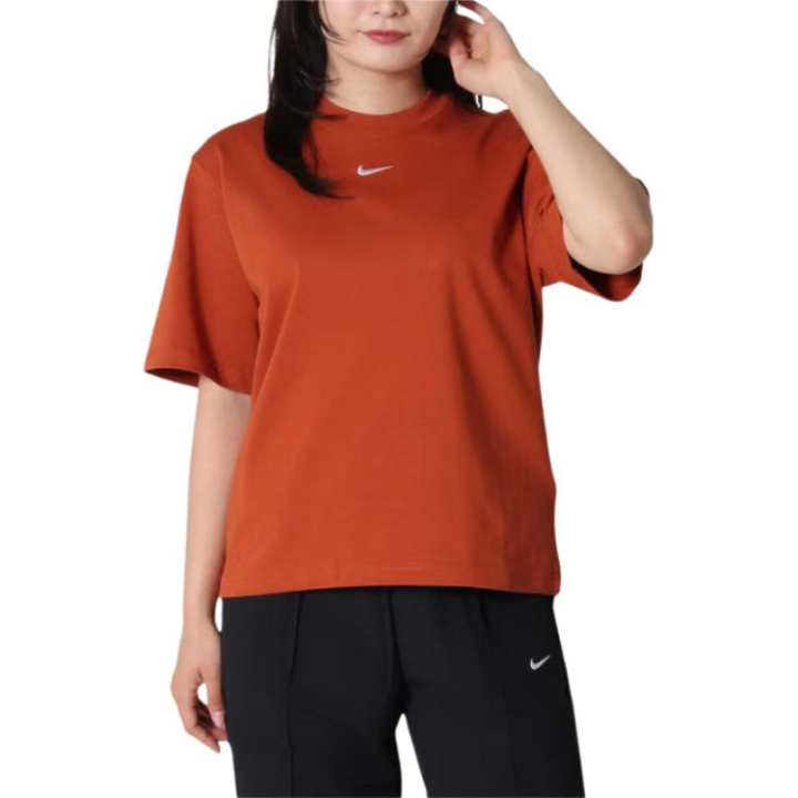 Nike Nike T Shirts Women's Brown Crew Neck