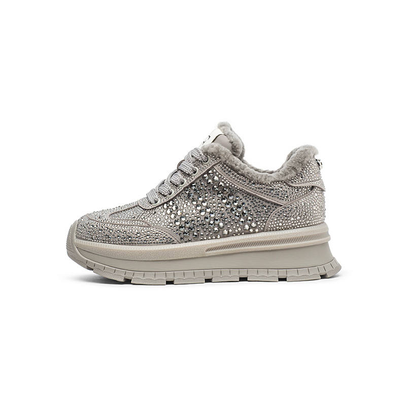 Coup De Foudre Synthetic Leather Cushioning Low top Chunky Sneakers Women's