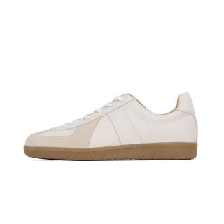MIBU Top Grain Cow Leather Low top German Army Trainers Unisex