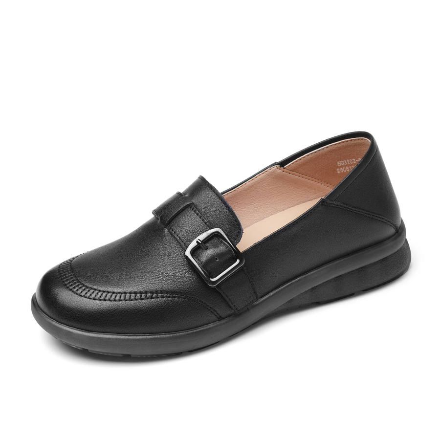 XINNUO Cow Leather Casual Shoes Women's