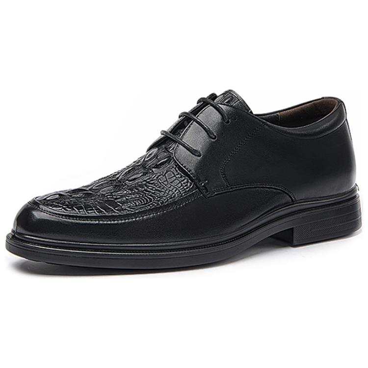 AOKANG Dress Shoes Men's Low Top Black
