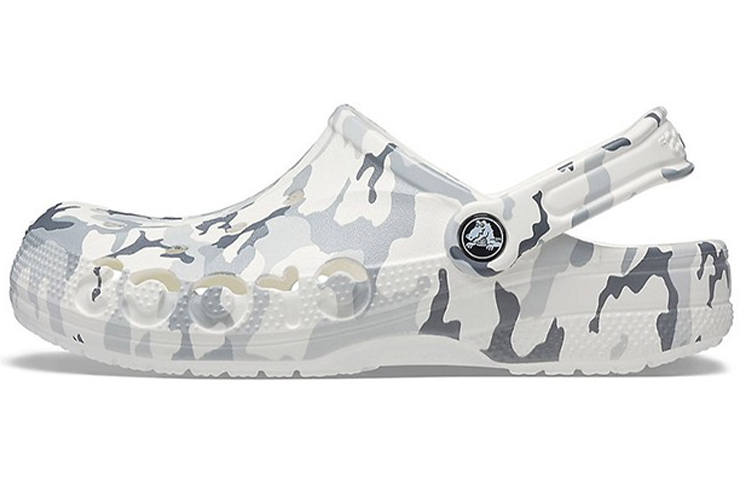 Crocs Crocs Unisex Bayaband Sandals White Camo 'Gray White'