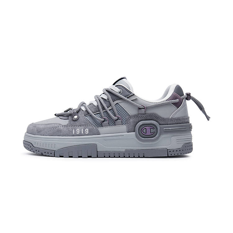 Champion Headphone Shoes Low top Skateboard Shoes Men's Moon Gray/Smoke Gray