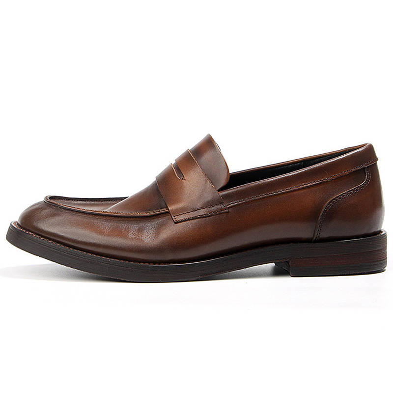 DIENGRLEY Loafers Men's Low Top Brown/Black