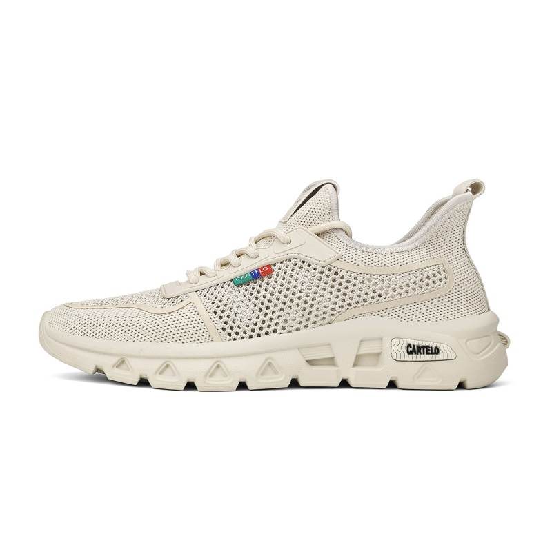 CARTELO Fabric Slip Resistant And Breathable Slip Resistant And Breathable Low top Casual Shoes Men's
