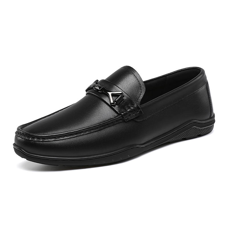 SEPTWOLVES Top Grain Cow Leather Gommino Loafers Men's HD