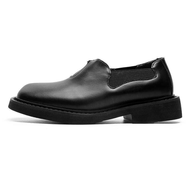 MODENGPAN MODENGPAN Microfiber Leather Casual Shoes Men's Black