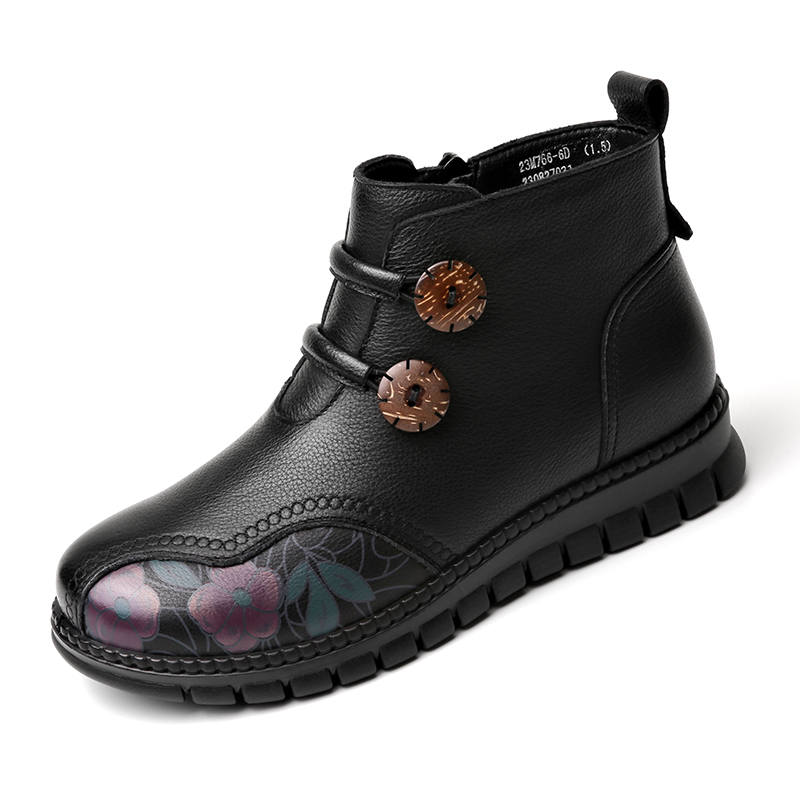 XINNUO XINNUO Ankle Boots Women's Black/Brown