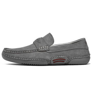 JIGONGYANG Men's Casual Shoes Men's Low Top Gray/Sand