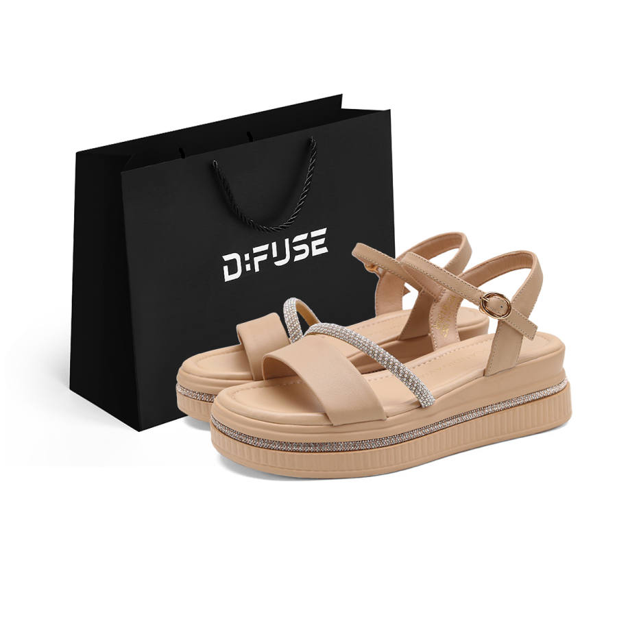 D:FUSE SCANDINAVIA D FUSE SCANDINAVIA Top Grain Cow Leather One Strap Sandals Women's