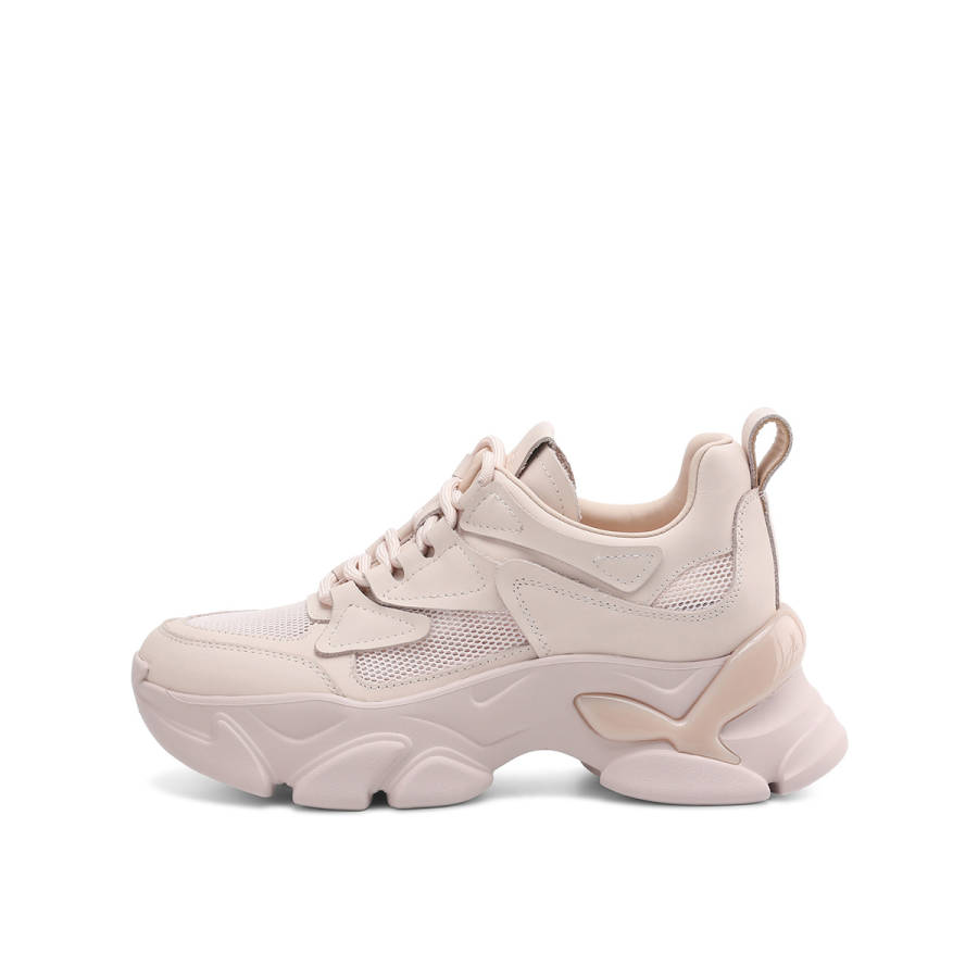 Rosa Bianca Cow Leather Low top Chunky Sneakers Women's