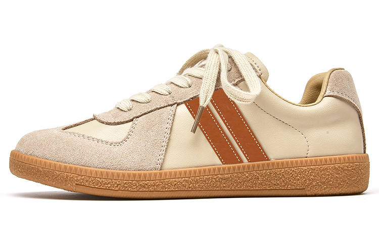 Beau Today Stylish Skateboarding Shoes Women's Apricot Beige