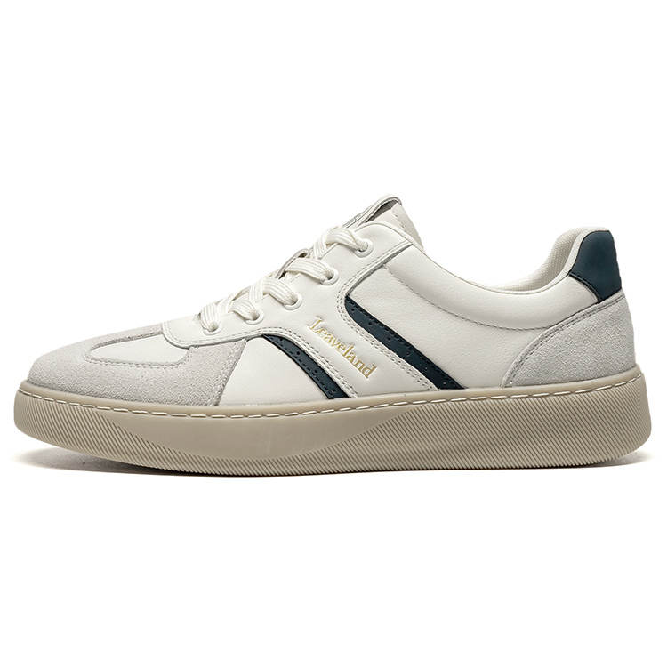 LEAVELAND Abrasion Resistant Low top Skateboard Shoes Men's