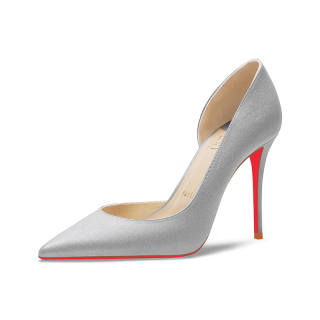 GABPIHLA HEURST Microfiber Leather High Heels Women's Gray