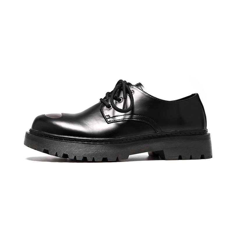 PINYI PINYI Microfiber Leather Casual Shoes Men's Black