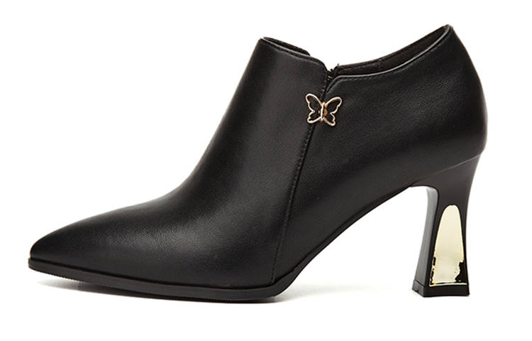 DAPHNE DAPHNE Pu Spool Heel High Heels 7.5cm Women's