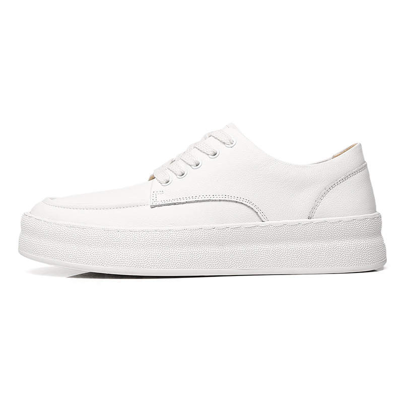 Devanro Devanro Top Grain Cow Leather Abrasion Resistant Breathable Low top Skateboard Shoes Men's