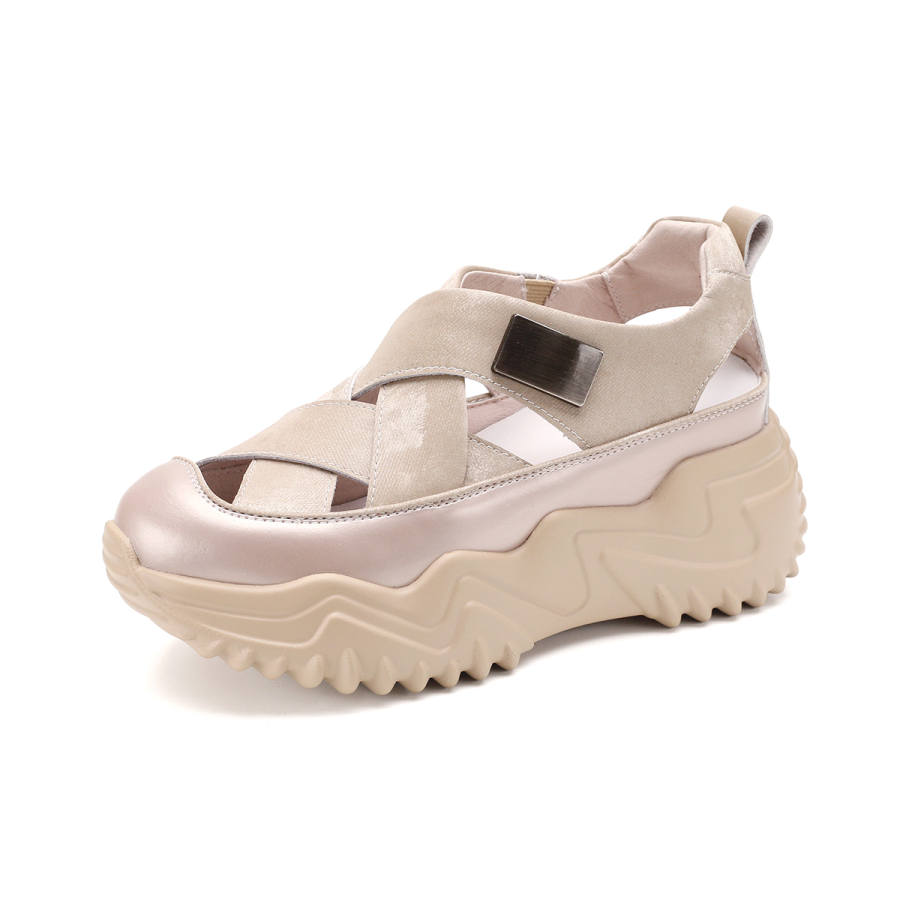 Safiya Chunky Sneakers Women's Champagne