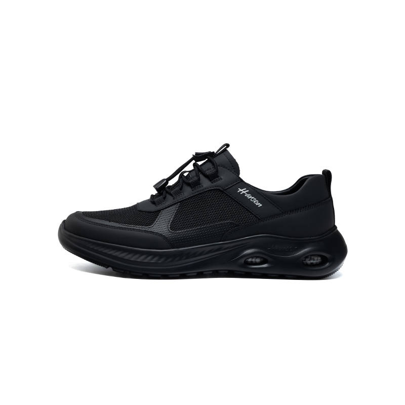 HARSON HARSON Men's Casual Shoes Men's Low Top Black