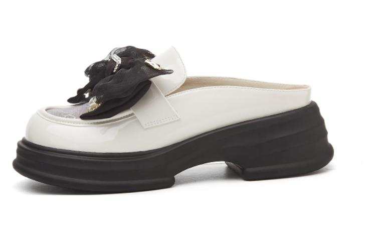 DAPHNE DAPHNE Patent Leather Stylish Sandal 5cm Women's