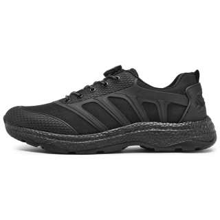 SHUSHUJIA Slip Resistant Abrasion Resistant Slip Resistant Abrasion Resistant Running Shoes Men's Black