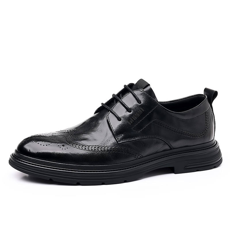 DUNNU Leather Casual Shoes Men's