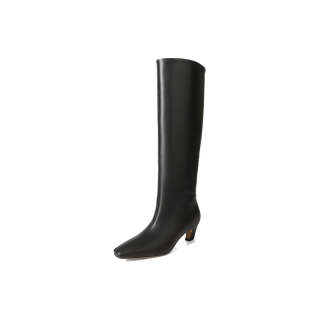 STARRO Cow Leather Knee high Boots 5CM Women's
