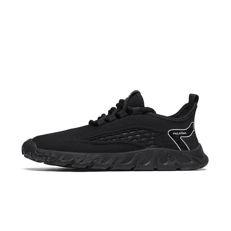 Mulinsen Fabric Abrasion Resistant Lightweight Wear resistant And Lightweight Low top Casual Shoes Men's