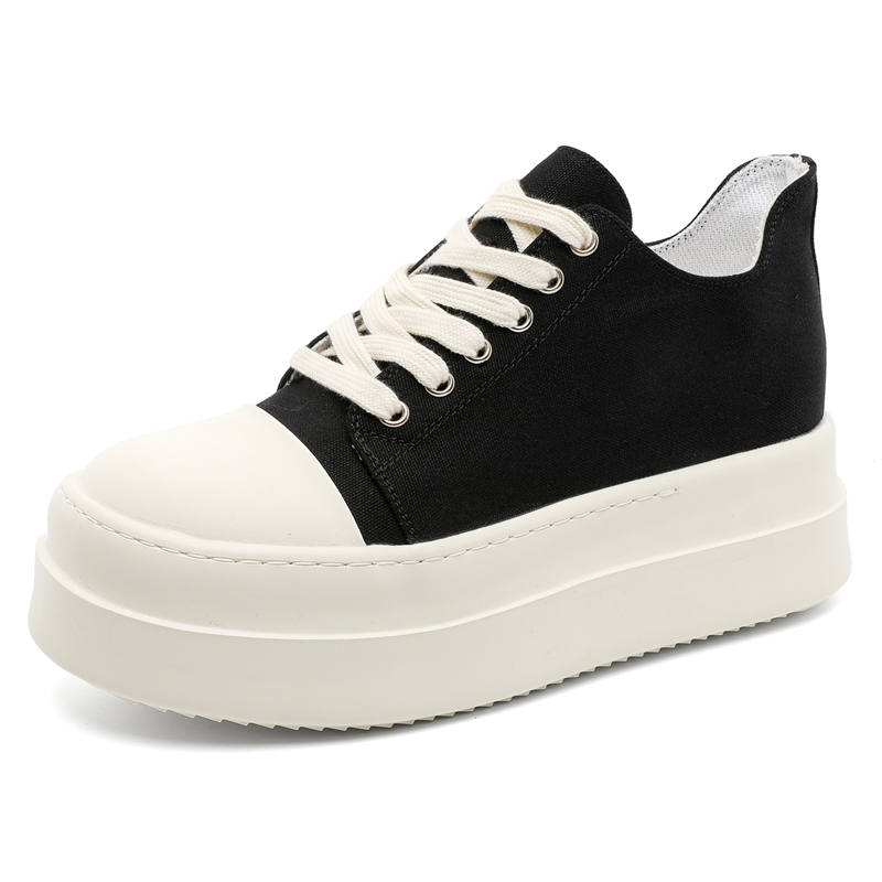 V ZERO FIVE V ZERO FIVE Mesh Low top Skateboard Shoes Men's Black