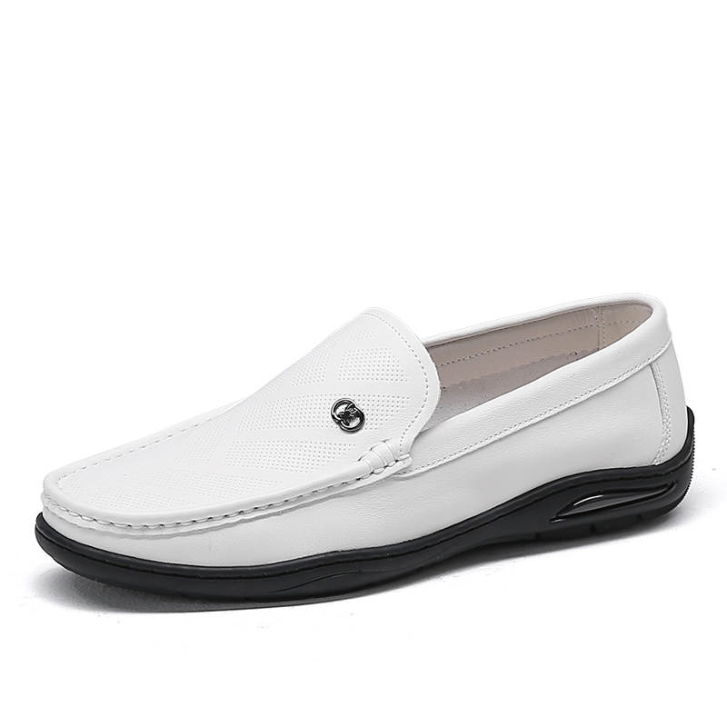 Spider King Casual Leather Shoes Men's Low Top