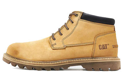 CAT Yellow Boots, Doubleday Collection Outdoor Boots Men's Yellow