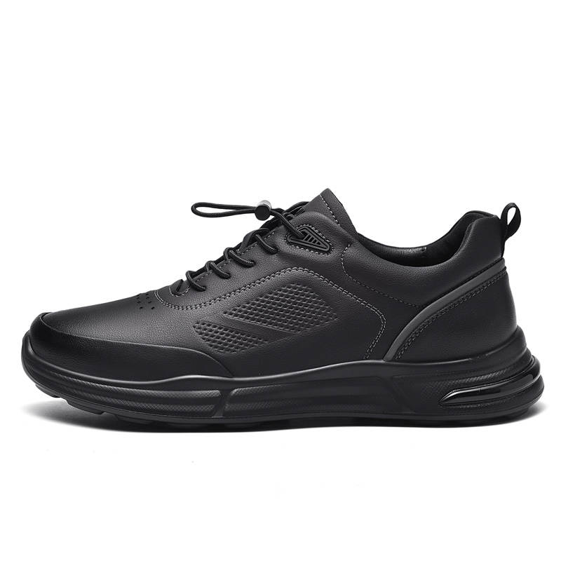 G'VILL Casual Shoes Men's Low Top Black/Stone Gray/Khaki