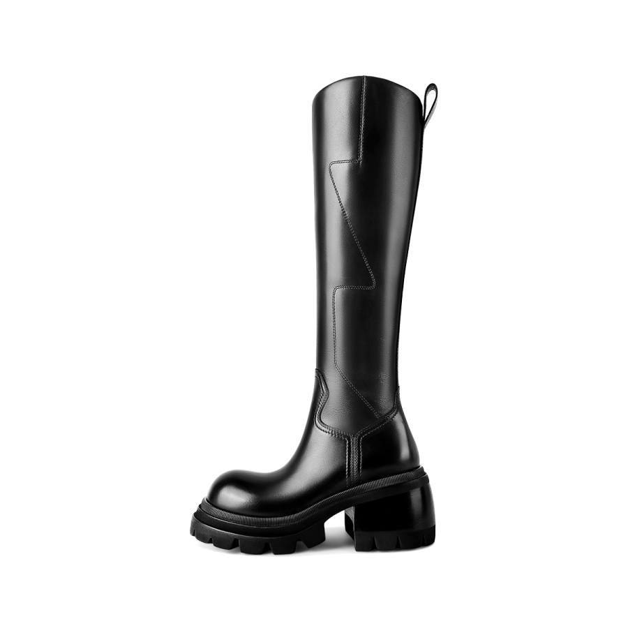 Hoov Knee High Boots Women's Black